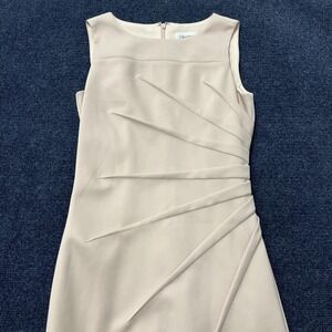 Calvin Klein Cream Midi Dress